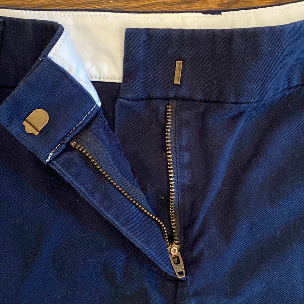 J CREW WOMENS Navy SHORTS SIZE 12 - Picture 10 of 11